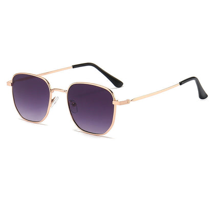 Men And Women Vintage Literary Box Sunglasses