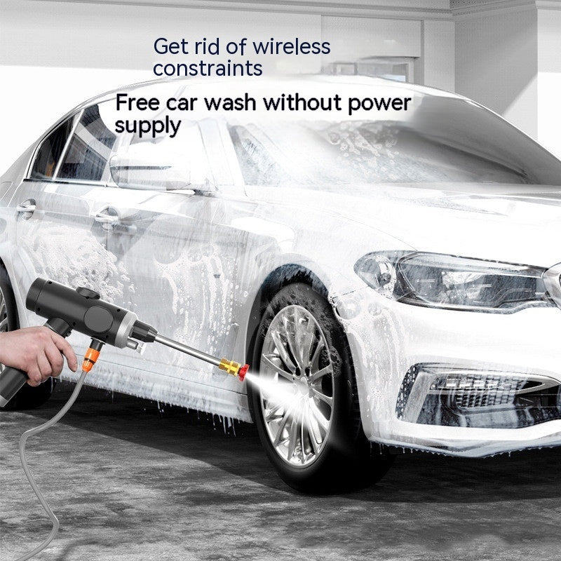 Household Portable Charging Powerful High Pressure Water Gun Wireless Car Washing Machine